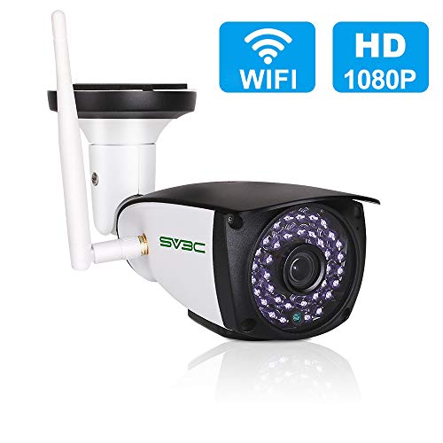 SV3C WiFi Camera Outdoor, 1080P ONVIF Conformance TwoWay Audio