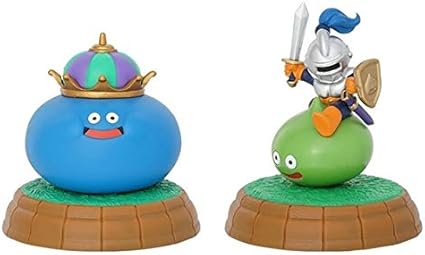 Amazon Co Jp ドラゴンクエスト ふくびき所 スペシャル お家でつかおう かざろう 編 C賞 5 キングスライム スライムナイト フィギュアセット ホーム キッチン
