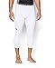 Under Armour Men's HeatGear Armour ¾ Compression Leggings, White/Black, Large