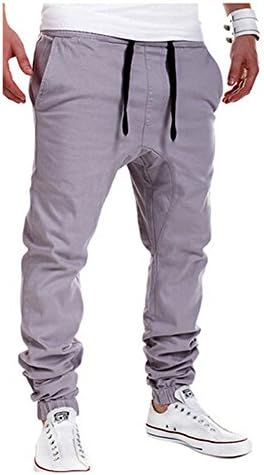 Hipster Joggers Trousers Pants Casual Gym Pants Harem Grey Sport Running Sweatpants Jogger