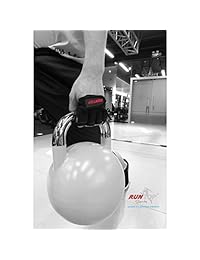 RUNTOP Guantes de agarre para entrenamiento, crossfit, WODS, fitness, gimnasio, yoga, ejercicio, levantamiento de pesas, levantamiento de potencia, culturismo, entrenamiento, palma de mano, protección para hombres y mujeres
