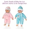 Molly-Dolly-Sweet-Sounds-Lil-Baby-Talking-Girl-Doll-Accessories-Suitable-For-Age-2-Years Molly Dolly Baby Doll Set - Soft Talking Doll With 2 Outfits & Accessories - Baby Dolls For Girls - Doll Suitable From 2…