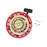 HURI Pull Starter Start Recoil + Screws for Champion Power Equipment 3000 3500 4000 Watts 196cc 6.5hp Gasoline Generator