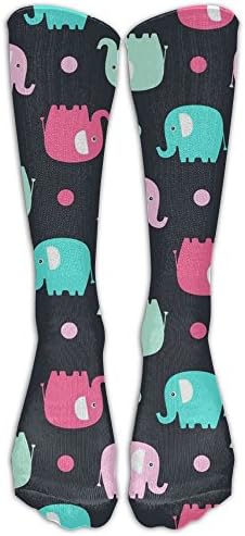 Knee High Socks Elephant Long Sports Tube Stockings For Mens Women All Sport Holiday
