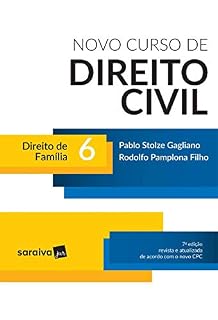 Livro Novo curso de direito civil - direito em família
