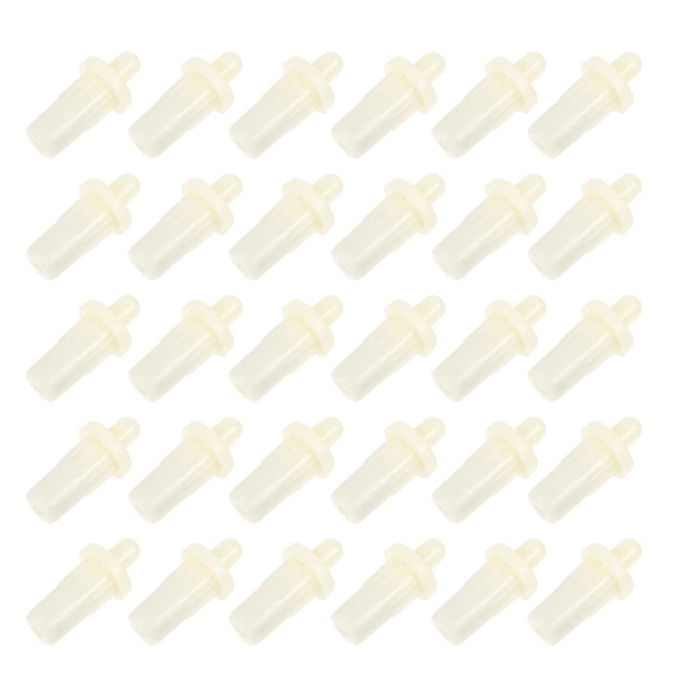 Housoutil Spring Loaded Plantation Shutter Repair Pins Replacement 40pcs Repair Pins Plantation Shutter Pins for Windows White