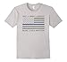 Blue Lives Matter Duty Honor Courage Police Officers T-Shirt