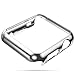 Apple Watch Case, Tomplus [Ultra-Thin] [Newest] Apple Watch PC Plated Cover Case Slim Premium Super / Exact Fit / Plastic Cover Snap On Hard Protective Case for Apple Watch (T-PC Case Silver 42)
