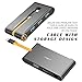 USB C HUB - 7-in-1 Type C Hub Adapter Docking Station w/Ethernet Port, 4K USB C to HDMI, VGA, 3 USB 3.0 Ports, 100W USB-C PD Fast Charge Portable for MacBook Pro, Switch & Meeting, Presentation, Game