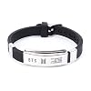 Yellow-Chimes-Kpop-BTS-Exquisite-Signature-Printing-Stainless-Steel-Silicon-Wristband-Unisex-Bracelet-for-Girls-and-Boys