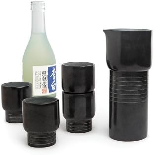 Ekke Sake Set - Carafe + 4 Cups