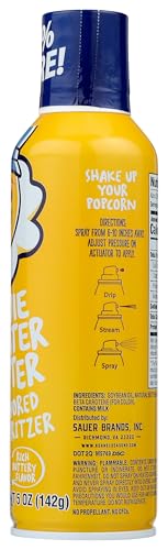 KERNEL SEASON`S MOVIE THEATER BUTTER FLAVORED SPRITZER (1-5 OUNCE CAN) PACKAGING VARIES
