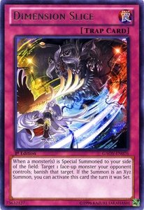 Yu-Gi-Oh! - Dimension Slice (GAOV-EN076) - Galactic Overlord - 1st Edition - Rare