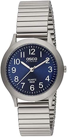 OSCO 04104028 Titan - Reloj de pulsera con correa de titanio ...