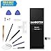JANBOTEK Replacement Battery Compatible with iPhone 5 - Repair Kit with Tools, Adhesive Strips - New 1440 mAh 0 Cycle Battery - 24-Month Warranty
