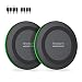 Yootech [2 Pack] Wireless Charger,Qi-Certified 10W Max Wireless Charging Pad Compatible with iPhone 11/11 Pro/11 Pro Max/Xs MAX/XR/XS/X/8,Galaxy Note 10/Note 9/S10/S9, AirPods Pro(With 4 USB C Cable)