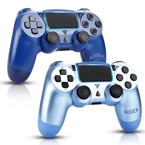 AUGEX Pack Remote for PS4 Controller, Wireless Gamepad Work with