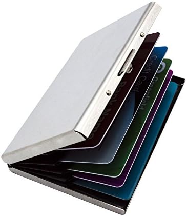 Metal Credit Card Holder, Slim And Minimalist Credit Card Wallet for Men/Women with RFID Blocking Protection