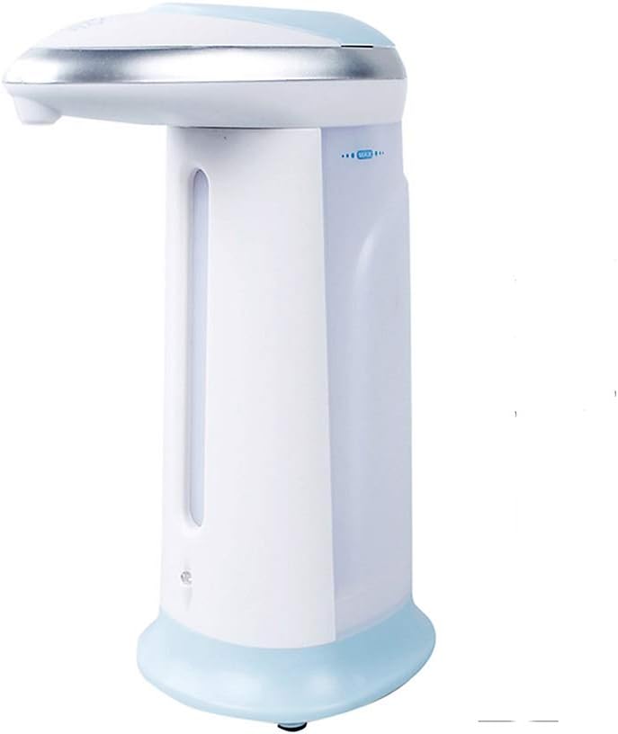Reabeam Touchless Soap Dispenser, Soap Dispenser Battery Operated Dish Soap with Waterproof Base,IR Infrared Motion Sensor Hand Free,for Kitchen Bathroom
