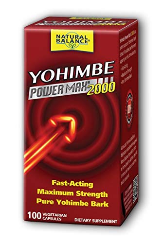 Yohimbe Power Max 2000 for Men Natural Balance 100 Caps Yohimbe Power Max 2000 for Men Natural Balance 100 Caps