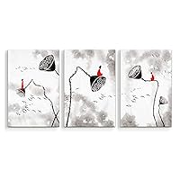 3 Piece Canvas Wall Art Minimalism and Zen Canvas Prints Home Artwork Decoration for Living Room,Bedroom - 16