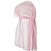 Satin Durag Cap - Lt Pink OSFM