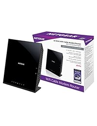 NETGEAR Nighthawk AC1900 (24x8) Enrutador de módem por cable WiFi DOCSIS 3.0 para XFINITY Internet & Voice (C7100V) Ideal para servicios de Internet y voz de Xfinity (renovado)
