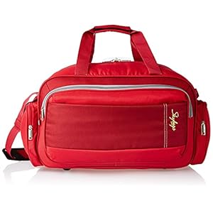 Skybags Cardiff Polyester 55 Cms Red Travel Duffle (DFCAR55ERED)