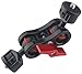 AFVO Articulating Magic Arm Field Monitor Mount with 1/4-20 Double Ballhead for 5/7" Camera Monitors Viewfinders (Stronger Version)