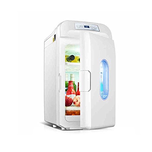 Click Here to See More Images ZJⓇ Mini Refrigerator Car refrigerator - 35L Car Refrigerator Portable Cold Box Truck Mini Fridge Refrigeration Digital Display Travel Outdoor #