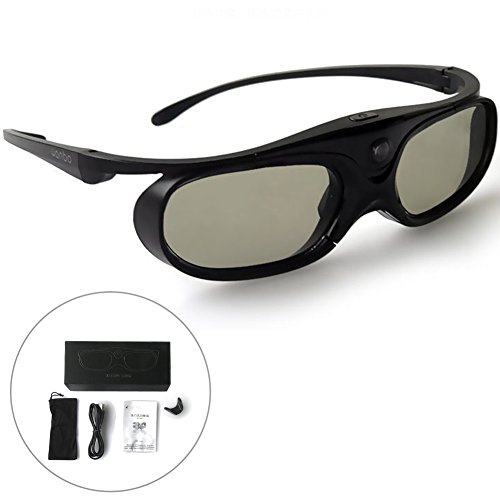 3D Glasses Active Shutter 3D Glasses DLP Link 3D for Mini Portable Projector(3D Glasses)