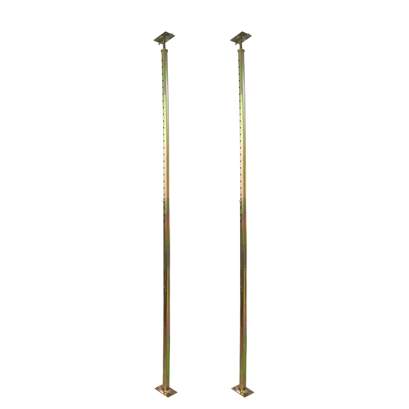 Photo 1 of ASTAMOTOR 2 Pack 59" - 100" Adjustable House Floor Wall Jack Post Pole Rod Fit for Leveling Framing Basement Crawlspace Beam Roof Stair Ceiling