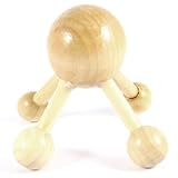 Wooden 4 Ball Jaws Handy Massager