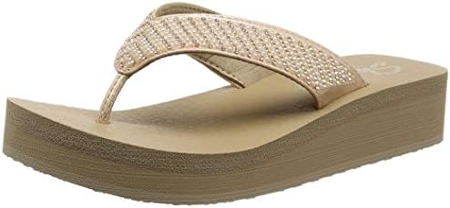 skechers yoga foam rose gold