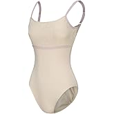 ModLatBal Women's Camisole Ballet Dance Leotards for Adult Gymnastics Bodysuit With Adjustable Straps