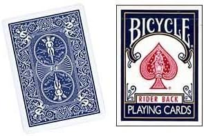 Estuche vacio de baraja BICYCLE (Azul): Amazon.es: Juguetes y juegos