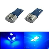 JDM ASTAR Extremely Bright 5730 SMD 194 168 2825 W5W T10 LED Bulbs,Ultra Blue(Brightest T10 Bulb in the market)