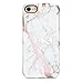 GOLINK iPhone 7 Case/iPhone 8 Case for Girls, Glossy Rose Gold Series Slim-Fit Ultra-Thin Shockproof Dust Proof Sparkling Shiny TPU Case for iPhone 7/8 4.7