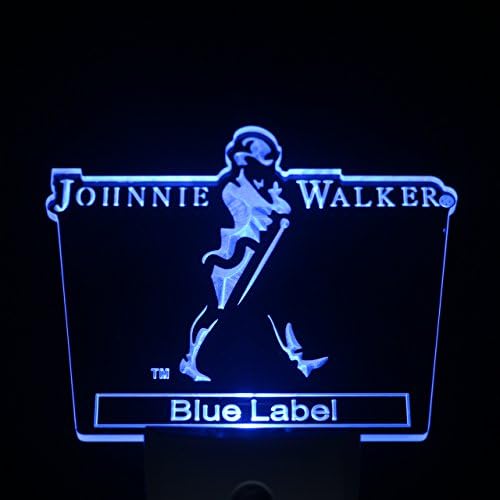 ws0223 Johnnie Walker Blue Label Day/ Night Sensor Led Night Light Sign