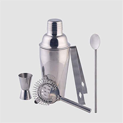 XUSHEN-HU Cocktail Shaker Bar Set Cocktail Shaker Set mit Home Bartending Kit mit Barwerkzeugen Bar Cocktail Shaker Set…