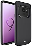 PEYOU Compatible for Galaxy S9 Battery Case, 4700mAh Slim Rechargeable Extended Backup Charger Pack Power Bank Soft TPU Protective Charging Battery Case Cover Compatible for Samsung Galaxy S9 5.8