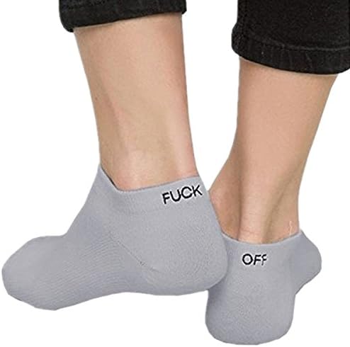 Mens Ankle Socks Funny Running Low Cut Wool Cotton Athletic Crew Socks (Grey)