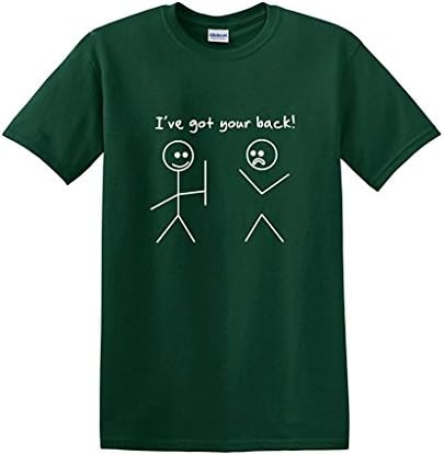 I Got Your Back Stick Figure Graphic Friendship Novelty Sarcastic Funny T Shirt