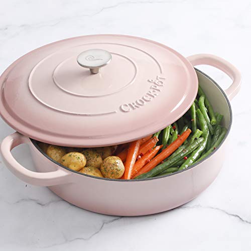 Crock Pot 125300.02r Crock Pot Artisan Enameled Cast Iron Braiser W