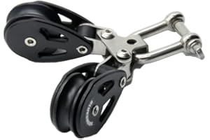 BLUESHARK 28mm Aluminum Sailing Blocks Choose Style and Quantity