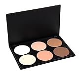 Easy lifestyles Professional 6 Warm Colors Concealer Camouflage Foundation Makeup Contour Palette Face Contouring Kit