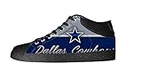 RenBen Non-slip plimsolls Custom Dallas Cowboy Men's Canvas Shoes Footwear Sneakers Flat Shoes