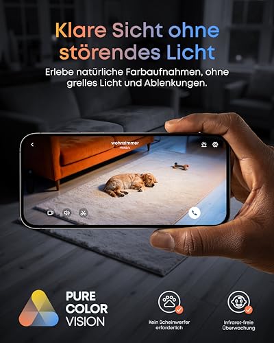 eufy eufyCam C35 (4er-Pack) mit Solarpanel C10(3W), Magnetische Halterung, Farbnachtsicht, Lokaler Speicher, IP67, Gesichtserkennung, Solarpanel-Kompatibel, Ohne ABO,Weiß 6
