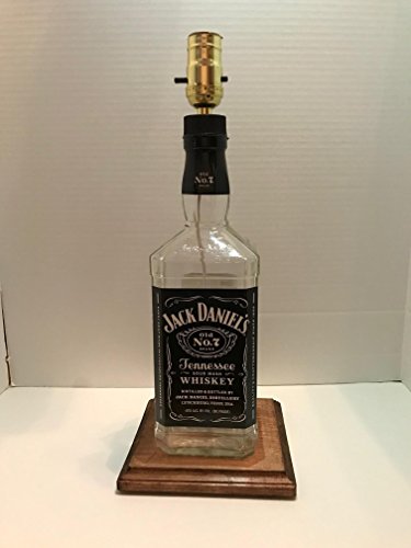 Jack Daniels Lamp, Jack Daniels Bottle Lamp, 1.75 LTR