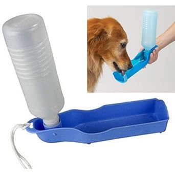 MeraPuppy Dog Travel Water Feeding Bottle (500 ml, Colour May Vary)